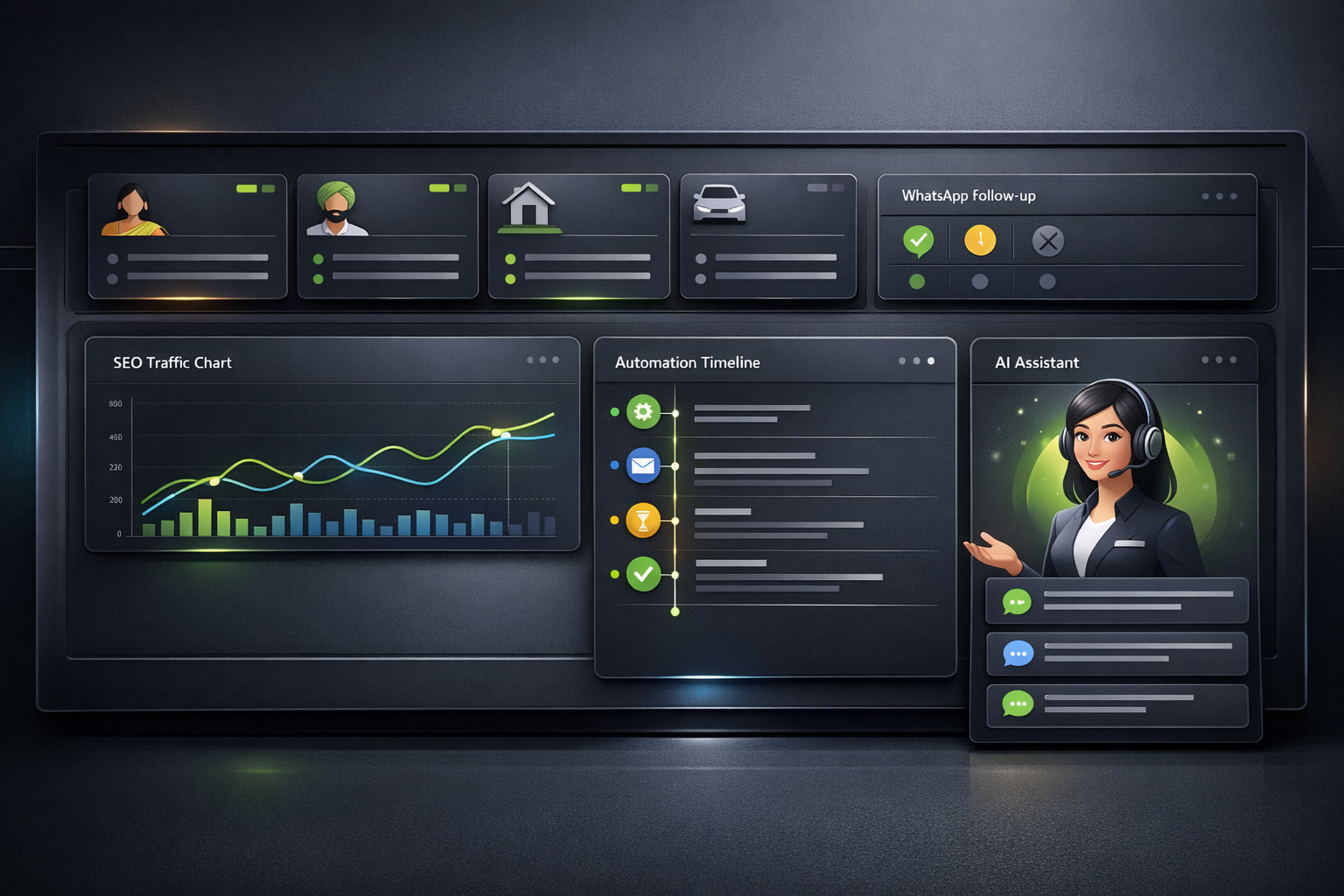 Cloud and SaaS operations dashboard